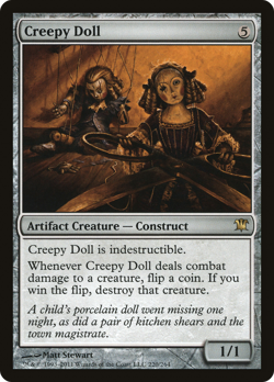Creepy Doll #220 (MP) Innistrad ISD Magic MTG - Image 1