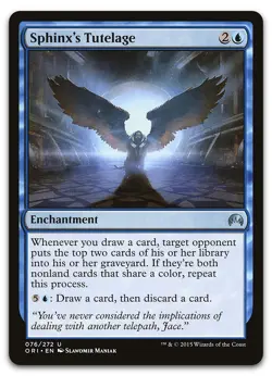 Sphinx's Tutelage #76 (LP) Magic Origins ORI Magic MTG - Image 1