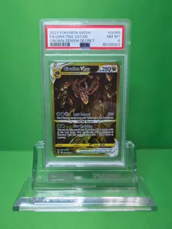 POKEMON 2023 CROWN ZENITH GIRATINA VSTAR SECRET GG69/GG70 PSA 8 - Image 1