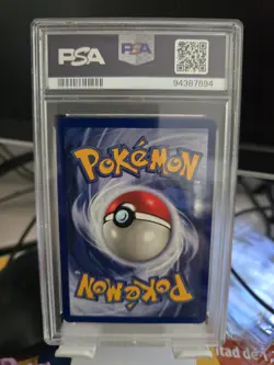 1999 Pokemon Fossil 1st Edition #6 Haunter-Holo Inc Holo Error PSA 8 NM-MT POP 6 - Image 4