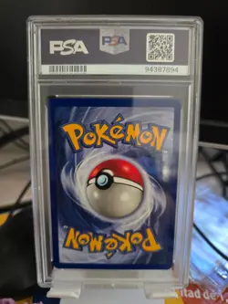 1999 Pokemon Fossil 1st Edition #6 Haunter-Holo Inc Holo Error PSA 8 NM-MT POP 6 - Image 5