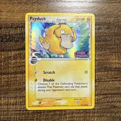 Pokemon TCG Psyduck 81/110 Holon Phantoms Reverse Holo Stamped English NM/LP+ - Image 1