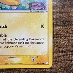 Pokemon TCG Psyduck 81/110 Holon Phantoms Reverse Holo Stamped English NM/LP+ - Image 4