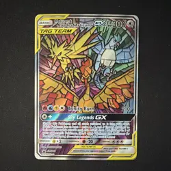 Pokemon Moltres & Zapdos & Articuno GX TAG TEAM Promo Holo SM210 Sm 300 HP - Image 1