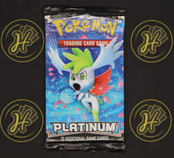 Platinum Base Set Pokemon Card TCG 2013 Booster Pack Shaymin Sealed Heavy 18.84g - Image 1