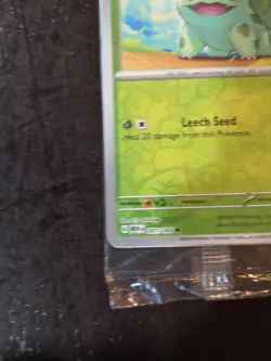Bulbasaur Pokemon TCG Scarlet & Violet 151 Best Buy Stamped Promo Sealed 001/165 - Image 3