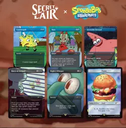 MTG Secret Lair x SpongeBob SquarePants Internet Sensation Non Foil - Image 1