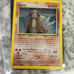 2001 Pokemon Neo Revelation Entei Holo #6/64 - Image 1