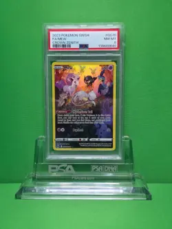 POKEMON 2023 CROWN ZENITH MEW FULL ART GG10 PSA 8 - Image 1