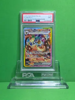 POKEMON 2025 PRISMATIC EVOLUTIONS FLAREON EX SIR 146 PSA 9 - Image 1