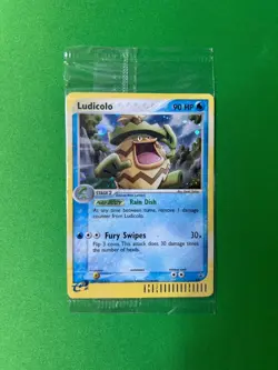 POKEMON SEALED LUDICOLO 020 BLACK STAR E READER PROMO - Image 1