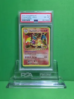 POKEMON 2016 EVOLUTIONS CHARIZARD HOLO 11 PSA 6 - Image 1