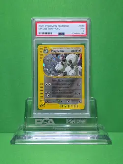 POKEMON 2003 SKYRIDGE MAGNETON HOLO H19 PSA 7 - Image 1