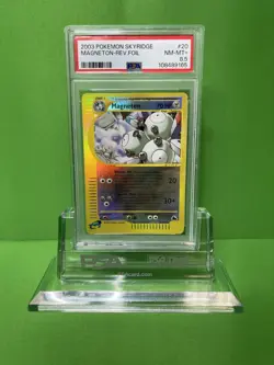 2003 POKEMON SKYRIDGE 20 MAGNETON-REVERSE FOIL PSA 8.5 - Image 1