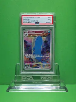 POKEMON 2025 JOURNEY TOGETHER WAILORD ILLUSTRATION RARE 162 PSA 9 - Image 1