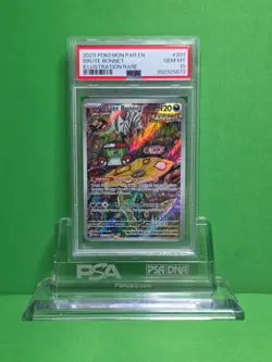 POKEMON 2023 PARADOX RIFT BRUTE BONNET ILLUSTRATION RARE 207 PSA 10 - Image 1
