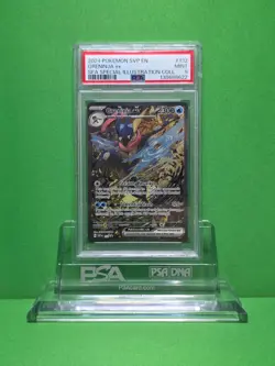 POKEMON 2024 SHROUDED FABLE GRENINJA EX SPECIAL ILLUSTRATION PROMO 132 PSA 9 - Image 1