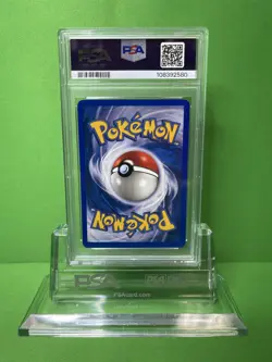 2003 POKEMON AQUAPOLIS 1 AMPHAROS-REVERSE FOIL PSA 8 - Image 2
