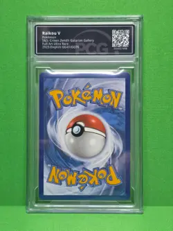 POKEMON 2023 CROWN ZENITH RAIKOU V GALARIAN GALLERY FULL ART GG41 PCG 9 - Image 2