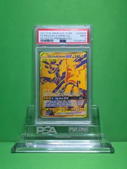 POKEMON 2021 SUN & MOON PREMIUM COLL. PIKACHU & ZEKROM GX FA SM248 PSA 9 - Image 1