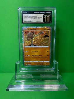 2023 POKEMON JAPANESE CLASSIC HITMONLEE 011/032 CGC BLACK PRISTINE 10 - Image 1
