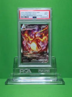 POKEMON 2022 ULTRA PREMIUM COLLECTION CHARIZARD VMAX FA BSP 261 PSA 9 - Image 1
