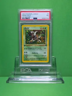 POKEMON 1999 JUNGLE PINSIR HOLO 1ST EDITION 9 PSA 7 - Image 1