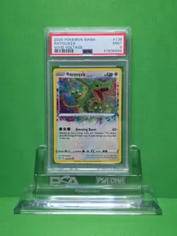 POKEMON 2020 VIVID VOLTAGE RAYQUAZA 138 PSA 9 - Image 1