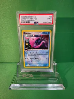 POKEMON 2004 EX HIDDEN LEGENDS GOREBYSS REVERSE FOIL 18/101 PSA 9 - Image 1