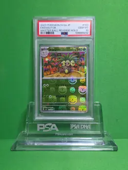 POKEMON 2023 SV2A JP EXEGGUTOR MASTER BALL REV HOLO 103 PSA 10 - Image 1