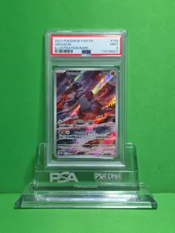 POKEMON 2023 PARADOX RIFT GROUDON ILLUSTRATION RARE 199 PSA 9 - Image 1