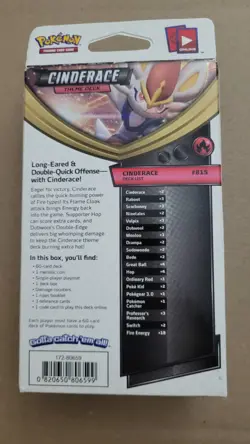 Pokemon TCG: Sword & Shield Cinderace Theme Deck - Image 2
