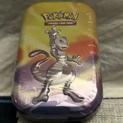 Pokemon TCG Kanto Power Mewtwo Mini Tin Factory Sealed - Brand New - Image 1
