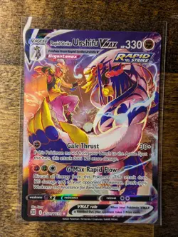 Pokemon TCG- Rapid Strike Urshifu VMAX Brilliant Stars TG21/TG30 Trainer Gallery - Image 4