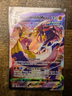 Pokemon TCG- Rapid Strike Urshifu VMAX Brilliant Stars TG21/TG30 Trainer Gallery - Image 5