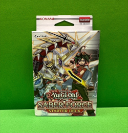 Yu-Gi-Oh: Saber Force Starter Deck 1st Edition/SEALED - Image 1