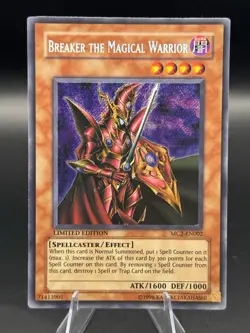 Breaker the Magical Warrior MC2-EN002 YuGiOh Master Collection - Image 1