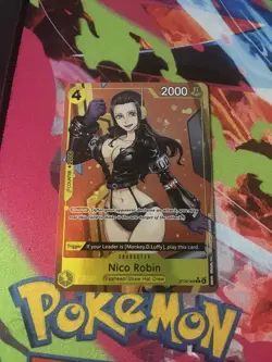 Nico Robin ST29-009 Parallel Starter Deck Full Art One Piece TCG English - Image 1