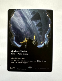 GODLESS SHRINE - Edge of Eternities - Borderless - MTG - Magic The Gathering NM - Image 1