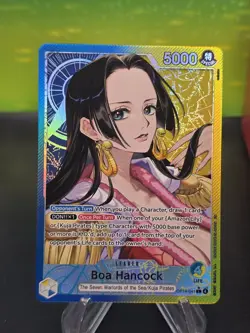 One Piece Boa Hancock OP14-041 Alt Art Leader Card - The Azure Sea's Seven - Image 1