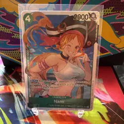 Nami OP14-031 (SR) The Azure Sea’s Seven One Piece TCG English - Image 1