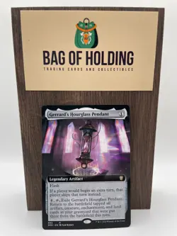 Gerrard's Hourglass Pendant - Ext Art - Commander: Dominaria United - MTG - LP - Image 1