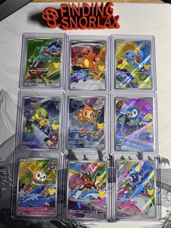 Pokemon 2026 First Partner Illustration Collection Series 1 - Set of 9!! - Image 1