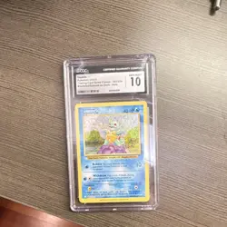CGC 10 Gem Mint Squirtle Pokemon TCG Classic Holo 2023 001/034 - Image 1