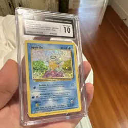 CGC 10 Gem Mint Squirtle Pokemon TCG Classic Holo 2023 001/034 - Image 3