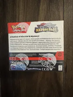 Pokemon TCG: Twilight Masquerade Booster Box New & Sealed - Image 3