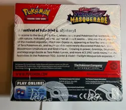 Pokemon TCG Twilight Masquerade Booster Box Factory Sealed - Image 3