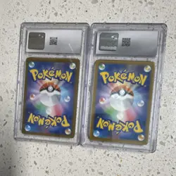 Pokemon 151 Art Rare Holo Lot Japanese Kangaskhan, Mr. Mime CGC Graded x2 - Image 2