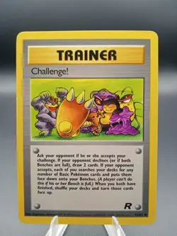 2000 Pokemon Team Rocket Challenge! #74 Extremely LP - Image 1