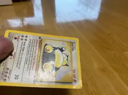 VINTAGE 1999 POKEMON SNORLAX 27/64 JUNGLE 1st Edition -RARE - Image 4